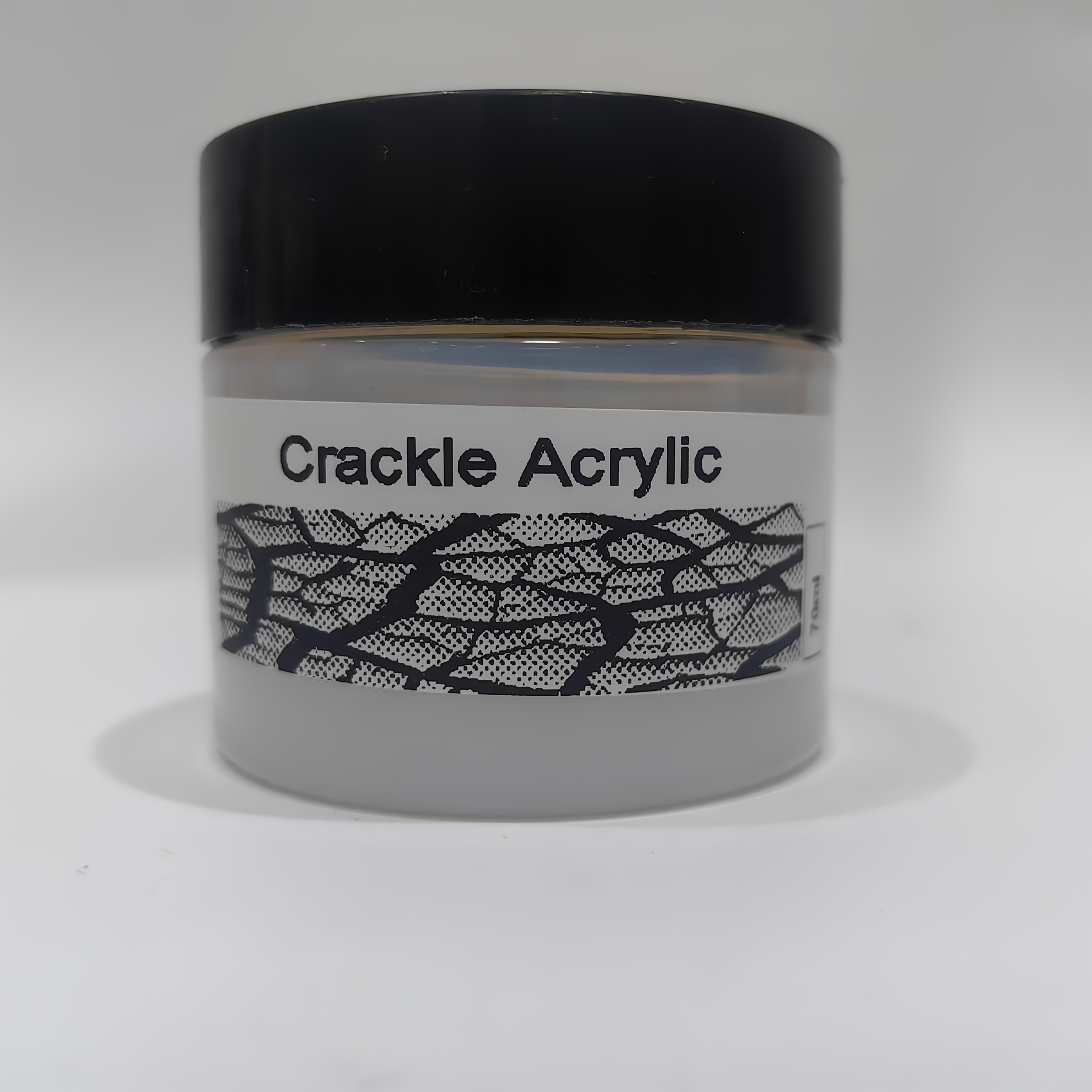 Image of 70ml Crackle Paste, Transparent/white Crackle Acrylic Paint, Hand Painting Stained Glass Crackle Texture Cracked Paint, Crackle Paint, Essential For Artists