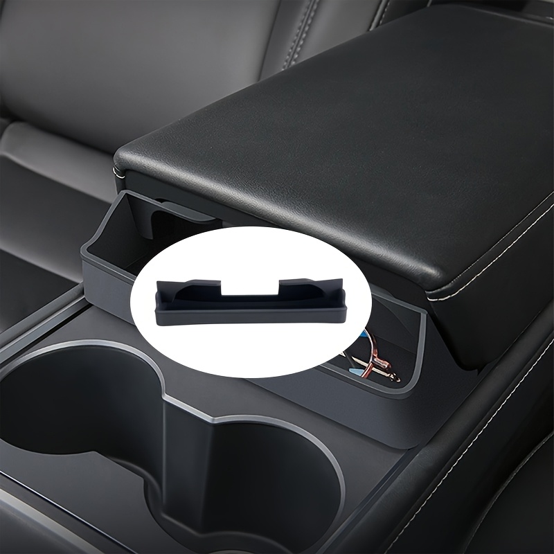 1pc Of Car Center Console Storage Pocket For Model 3/y 2020-2024, Convenient Storage Bag, Glasses Storage Box.