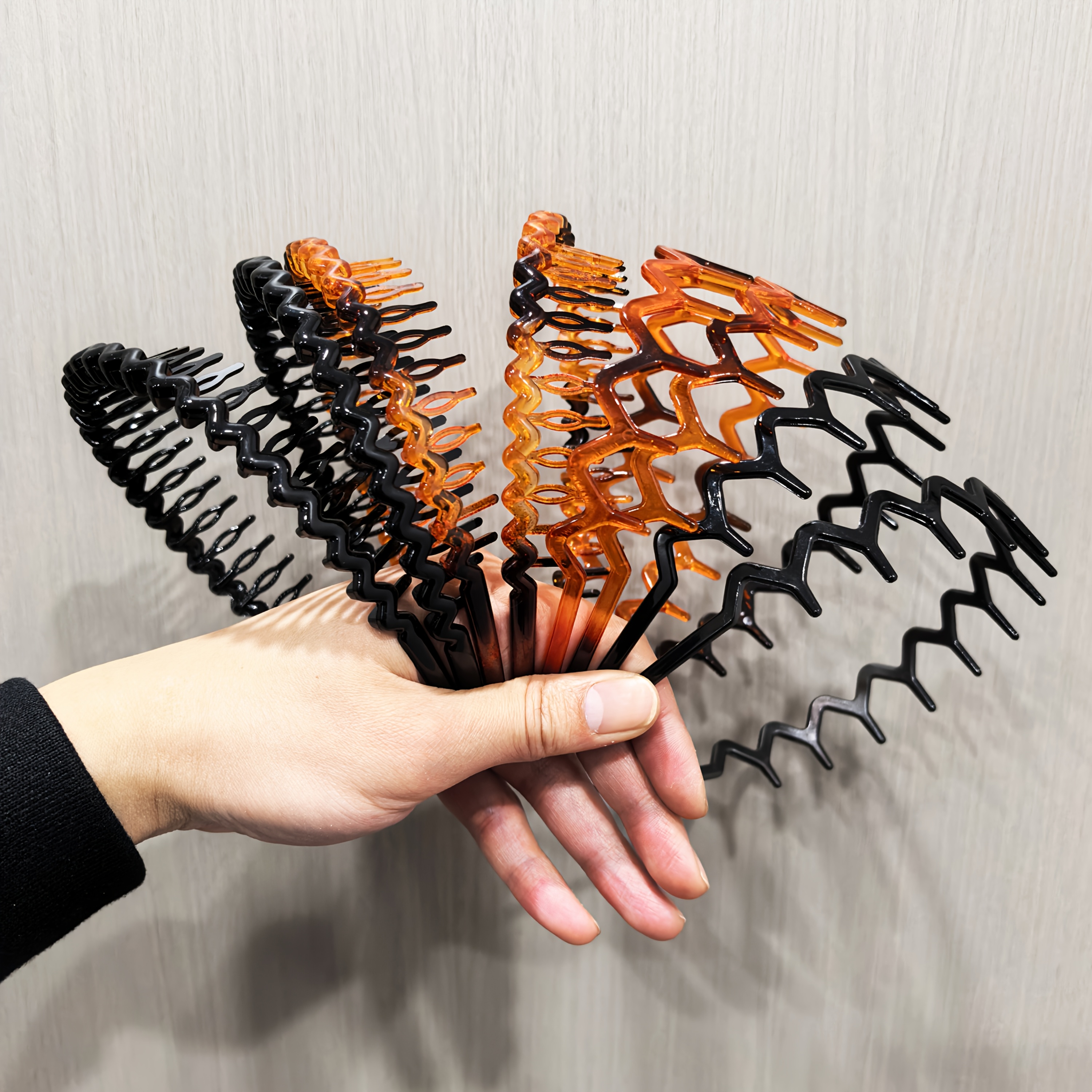 8pcs hair accessory set wave comb Temu United Kingdom