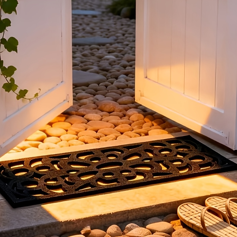 TEMU Stair Mats, Step Mats, Door Mats Outdoor29.53 X 9.84in, Trapper Doormats Indoor With Rubber Backed, Washable Absorbent Floor Mat For Front Door,