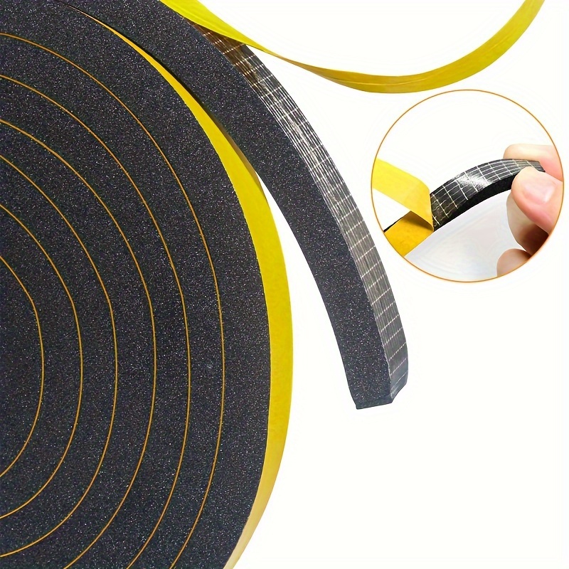 

2pcs -adhesive Foam Sealing - , & Insulating Strip For And , 1/2" X , 6.5ft Long