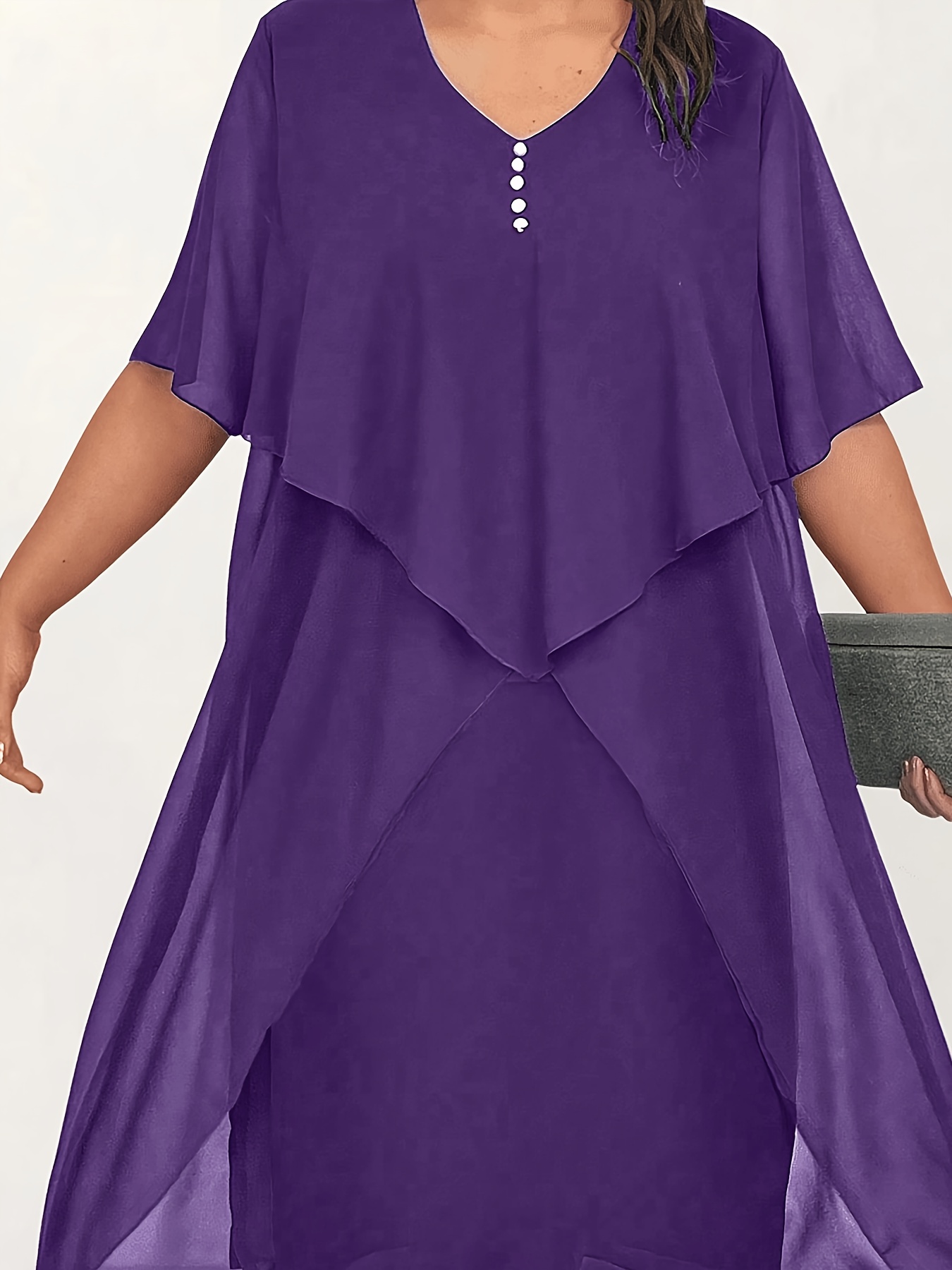 strapless open back dress Mixed Signals Maxi Dress - Mauve and Purple, Medium | Hazel and Olive main image 0