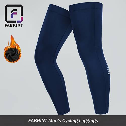 cycling leg warmers fleece lined thermal long bike leg sleeves bicycle biking leg warmers