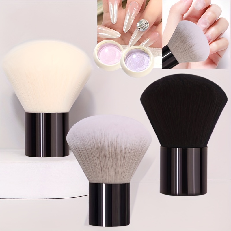 

Extra Large Nail Art Dust Brush, Hand Manicure Cleaning Brush, Soft Bristles Fluffy Dust Cleaning Brush