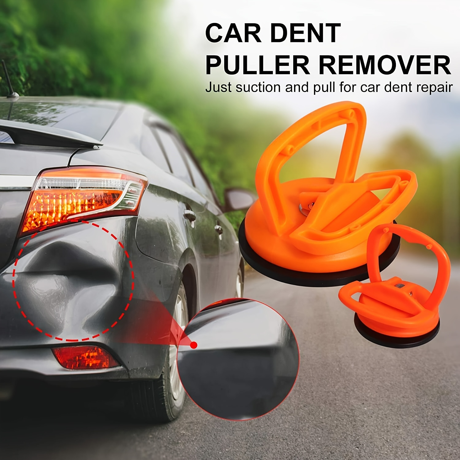 

1pc Car Puller Car Shape Repair Device Repair Tools Suit Big Pull Sucker Dent Puller Dent Repair Car Sucking Disc Car Tools