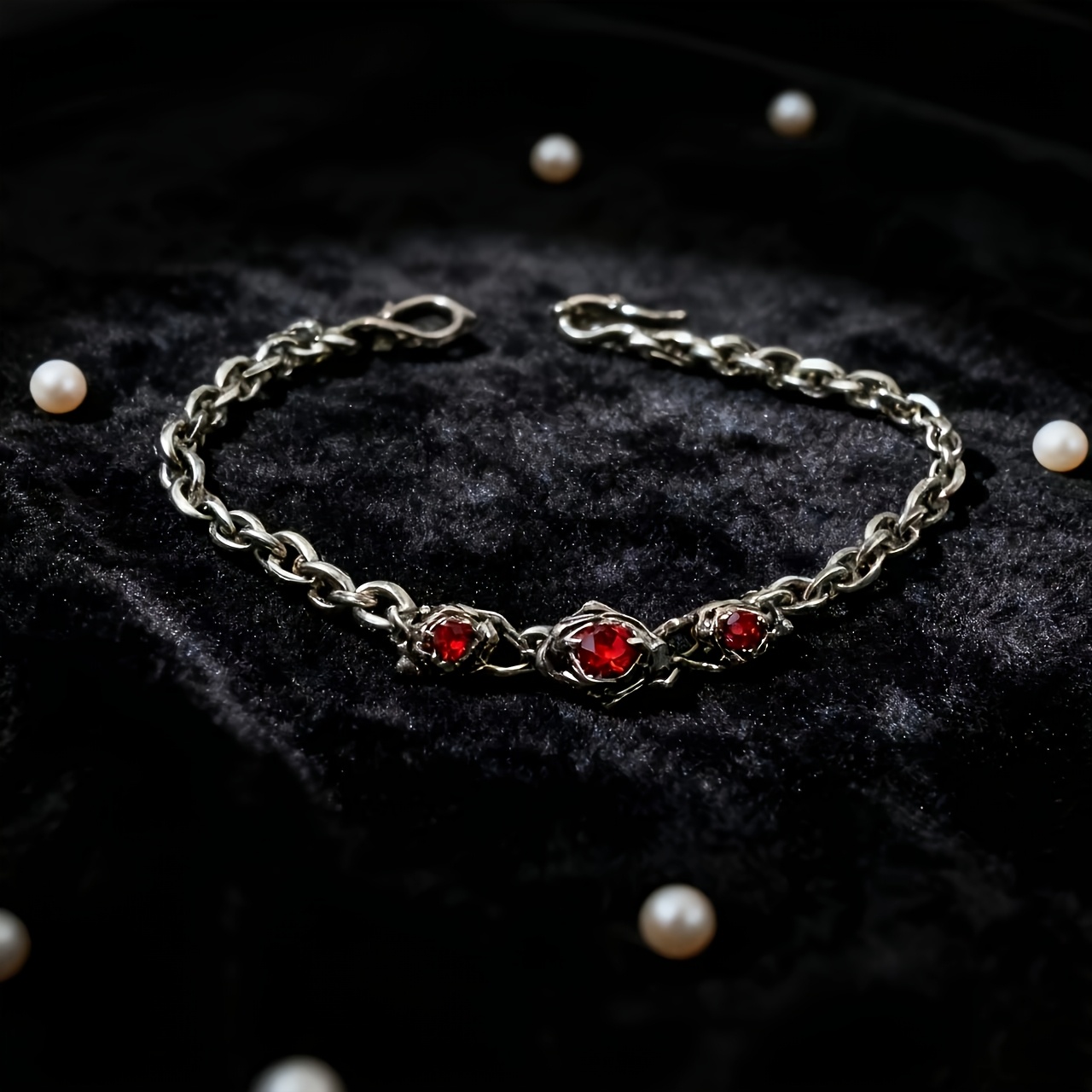 Men's Dark-Style Vintage Design Bracelet, High-End Gift