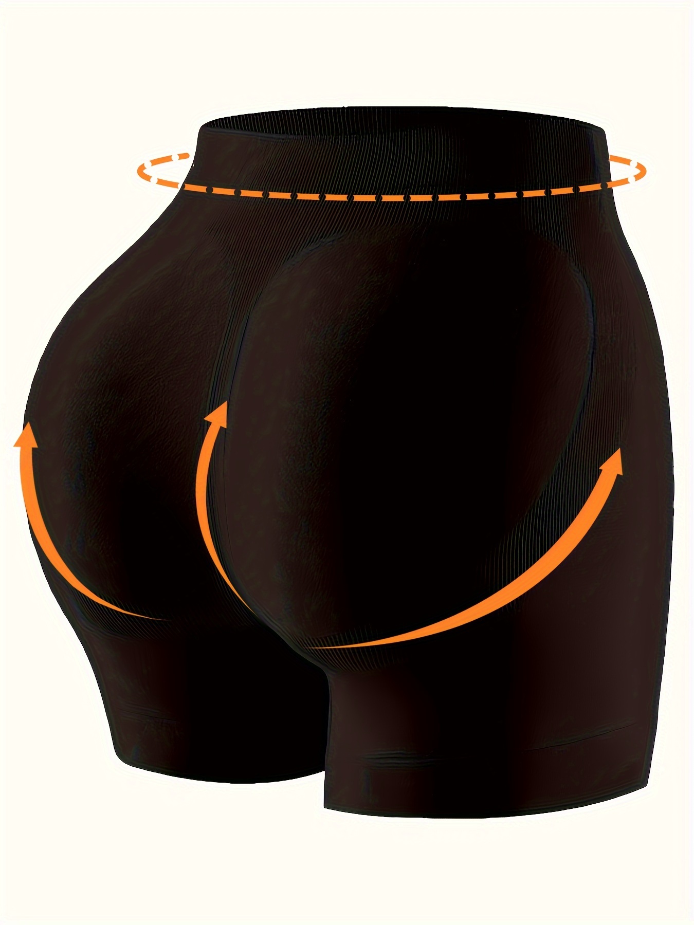 Women's Mesh Padded Butt Shaper Butt Lifter Boyshort - Temu