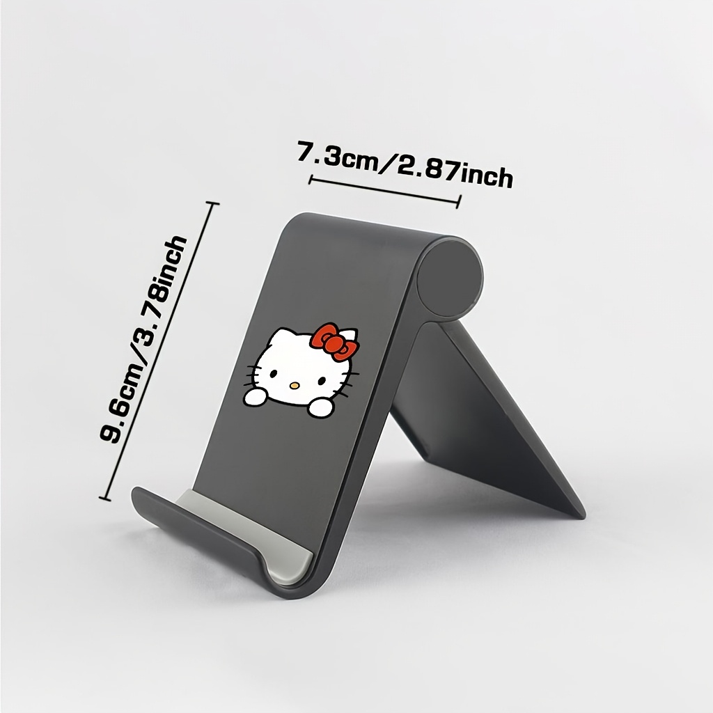 1pc HelloKitty Portable Folding Stand | ABS Material, Ideal for Smartphones and Tablets, Compact and Lightweight Design, Perfect for Home Office or Travel, Travel Accessories | Modern Accessory | Durable Stand, Tablet Stand 8 1pc HelloKitty Portable Folding Stand | ABS Material, Ideal for Smartphones and Tablets, Compact and Lightweight Design, Perfect for Home Office or Travel, Travel Accessories | Modern Accessory | Durable Stand, Tablet Stand