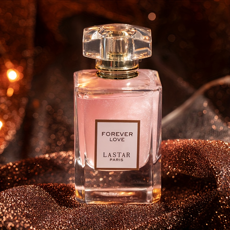 Image of Lastar Classic Perfume For - Fragrance ( & Shimmy Pink Flower) - Long- Perfume Suitable For Daily Wear, Parties, Valentine's Day Gift - 55ml/bottle