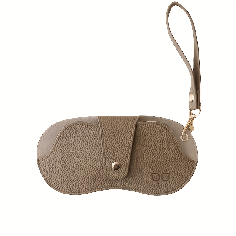 TEMU 1pc Fashionable Glasses Case, 3 Colors Available, Compact And Portable, Detachable Construction, Durable And Tough Shell, Convenient For Daily