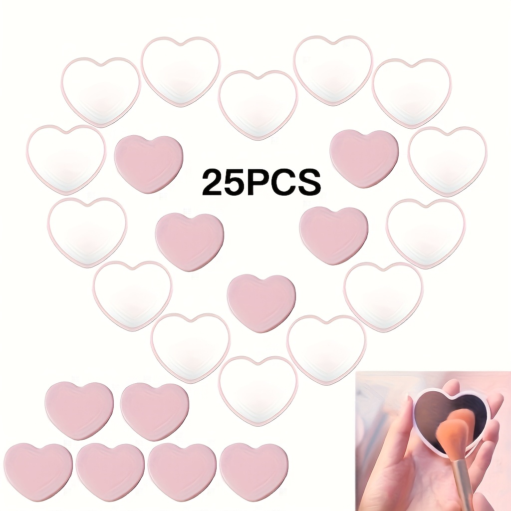 TEMU Specchio portatile personalizzato a forma di , 25/50 pezzi adatti per il trucco da portare con s矇. Questo piccolo specchio 癡 per i viaggi e un