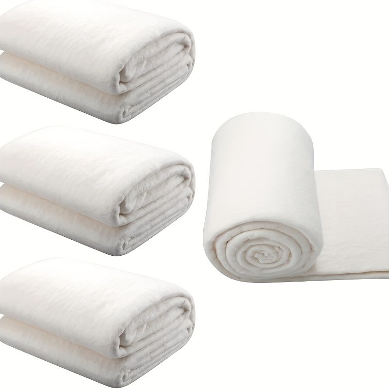 TEMU 3pcs Set Of Natural Sewing – 40x40 Inches, Unbleached Natural Fabric, On The Skin, Non-irritating, With , High-density, Heat-resistant Filling.