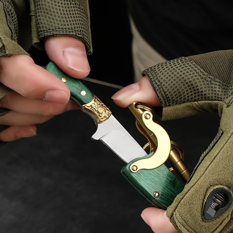 1pc mini pocket knife portable delivery knife portable fruit knife creative storage knife sheath details 6