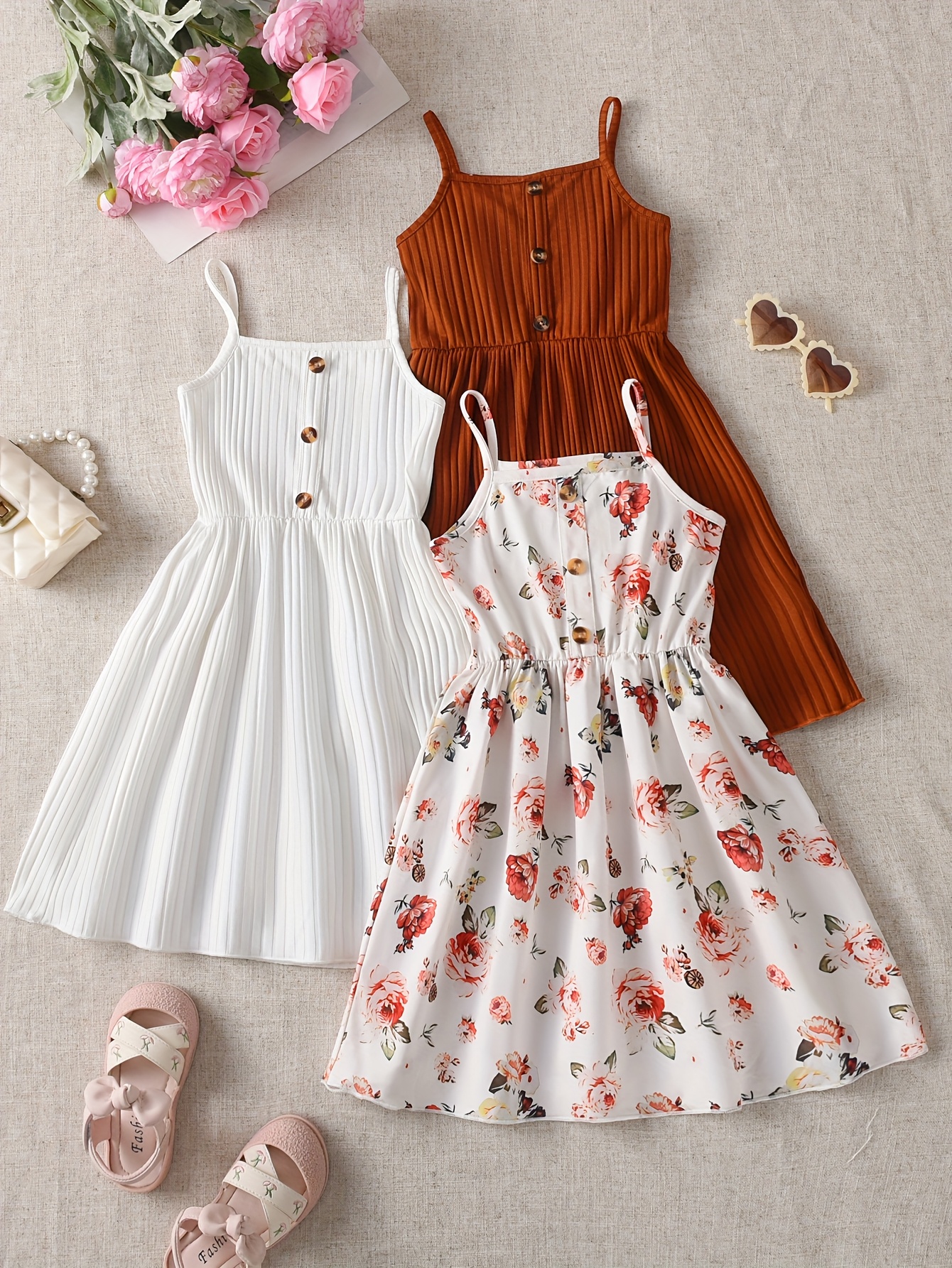 conjunto piezas ropa niñas estampado floral sin Temu Guatemala