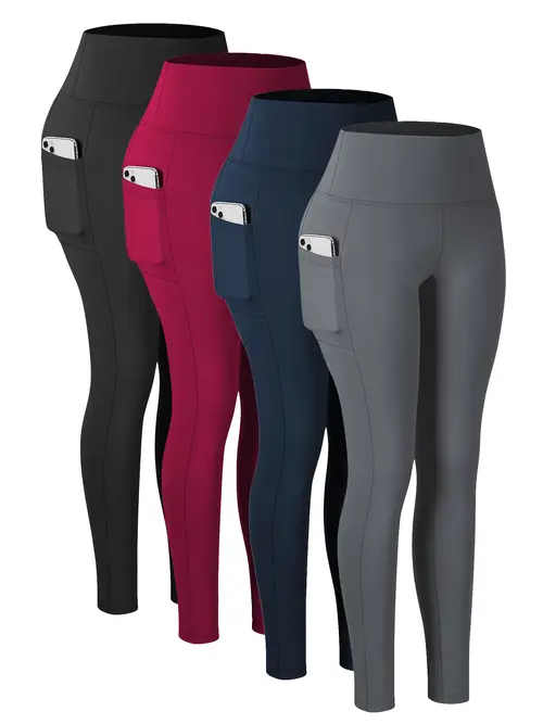 womens yoga pants high waisted elastic belly leggings breathable fitness yoga sports pants base layer sportswear suitable for outdoor sports occasions