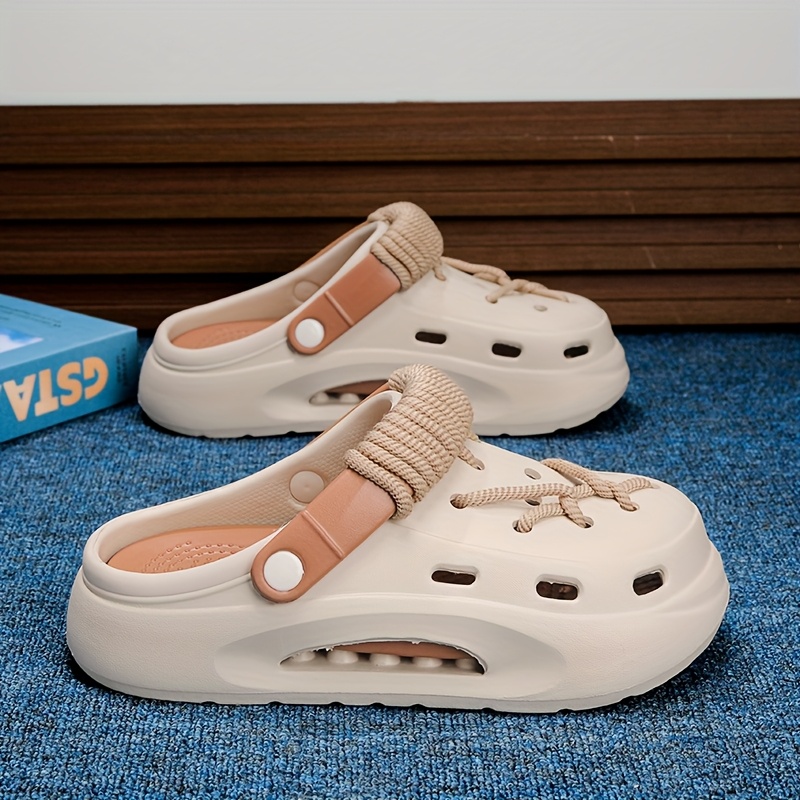 *'s Wo*'s Arch Support Clogs Slip- Slip-* Outdoor Shoes with Removable  Cushioned Arch Support Design, Lightweight Durable, Beige/* Options 