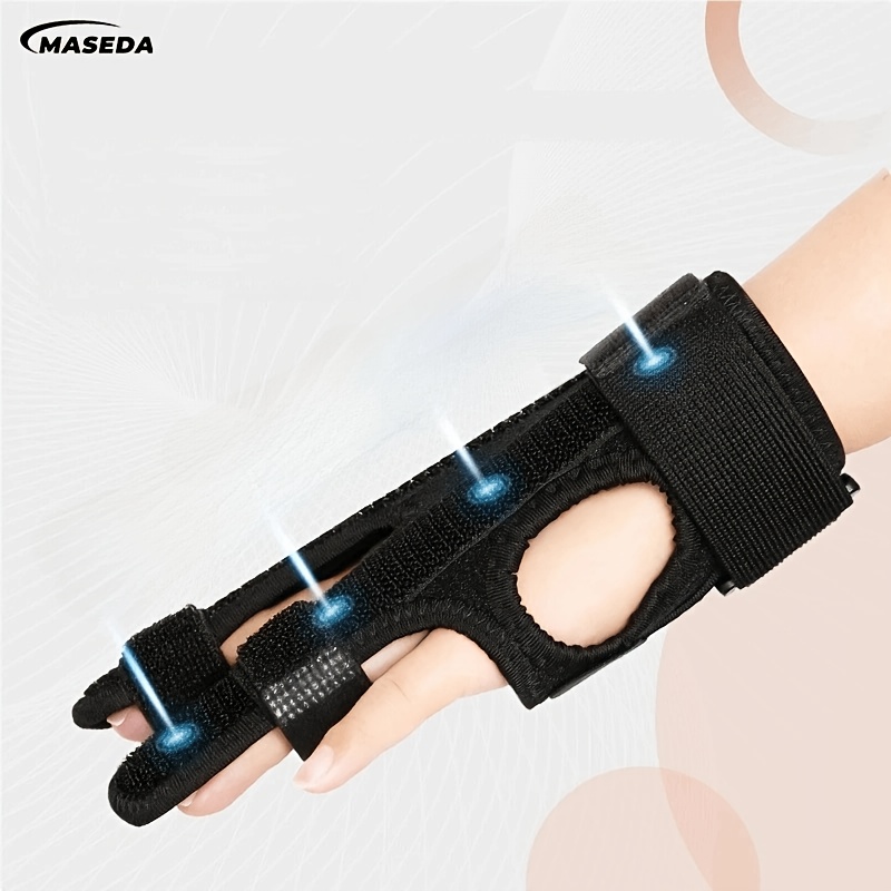 Image of 1pc Adjustable Finger Support Stand Is Suitable For Typing, Sports, And Everyday Use. Unisex And , Making It An Ideal Christmas And New Year's Gift