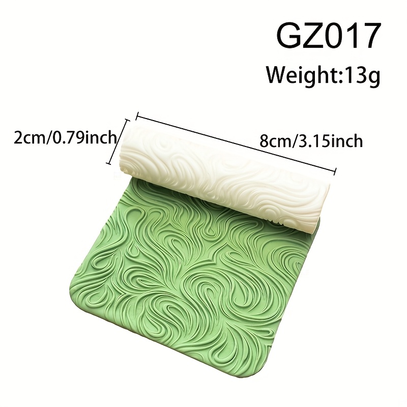 TEMU Soft Clay Mold With Linear Roller - High-precision Design For Uniform , Ideal For Diy Crafts, Art Design, And Jewelry Making, Crafting Tool |