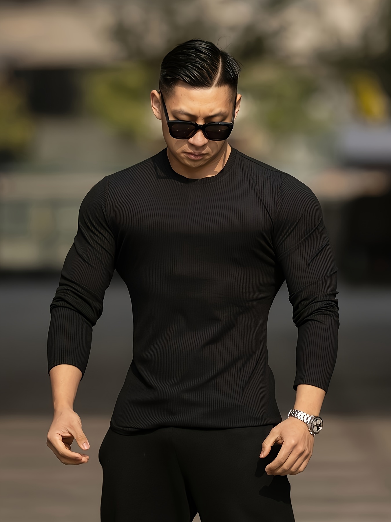 men' t shirt active long sleeve neck Temu South Africa
