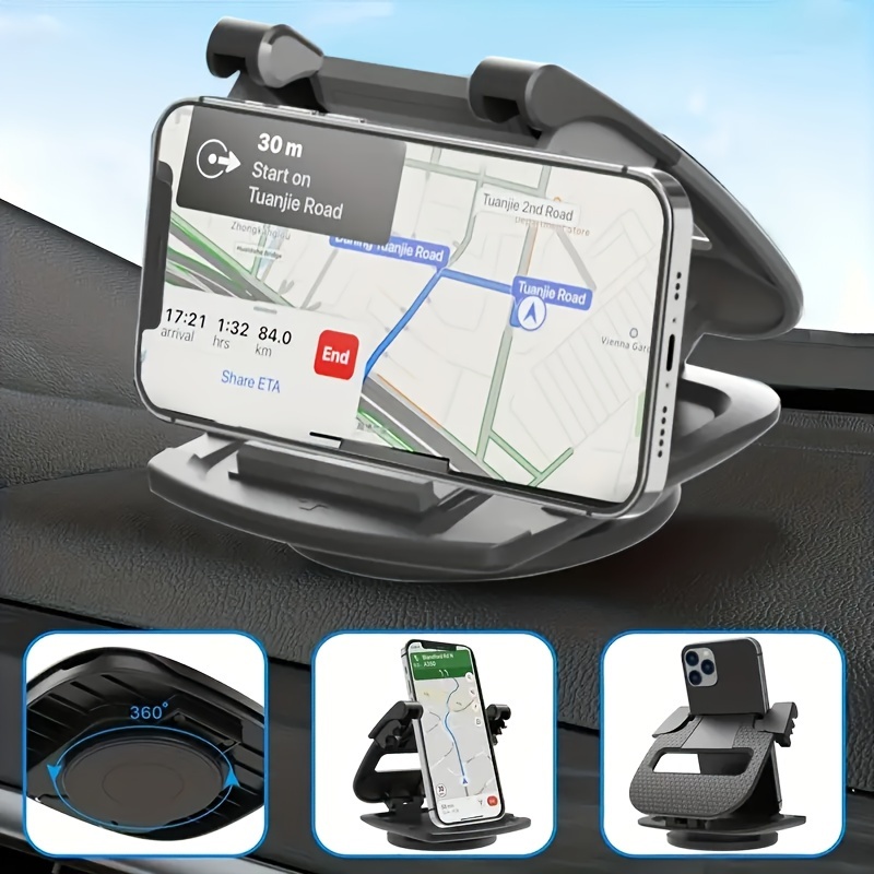 

All- Car Phone - Universal Dashboard 360° For , -free Driving - Fits For Iphone, For , And For Smartphones