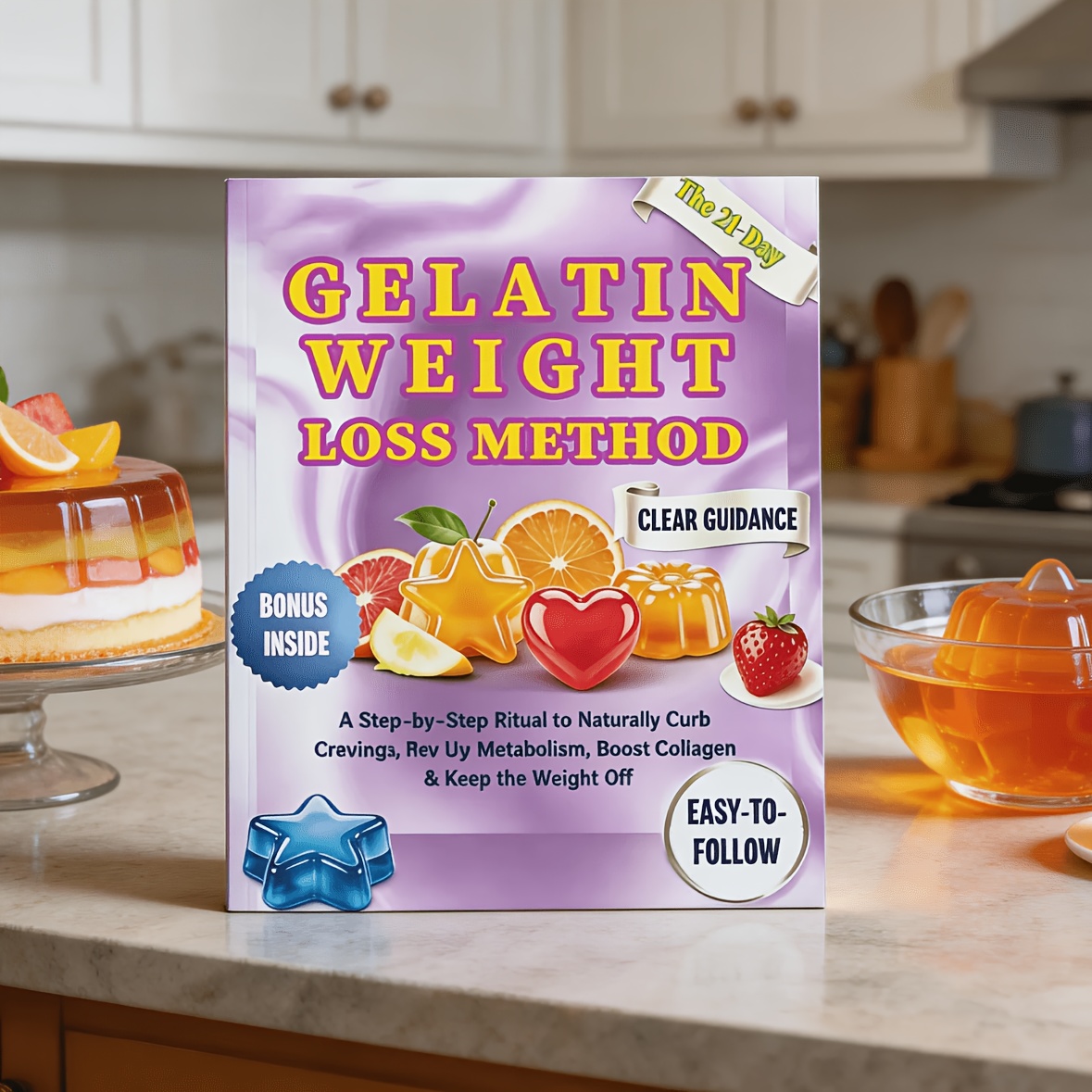 The 21-Day Gelatin Trick: A Book About Stopping Cravings, Balancing Appetite, and Losing Belly Fat Naturally