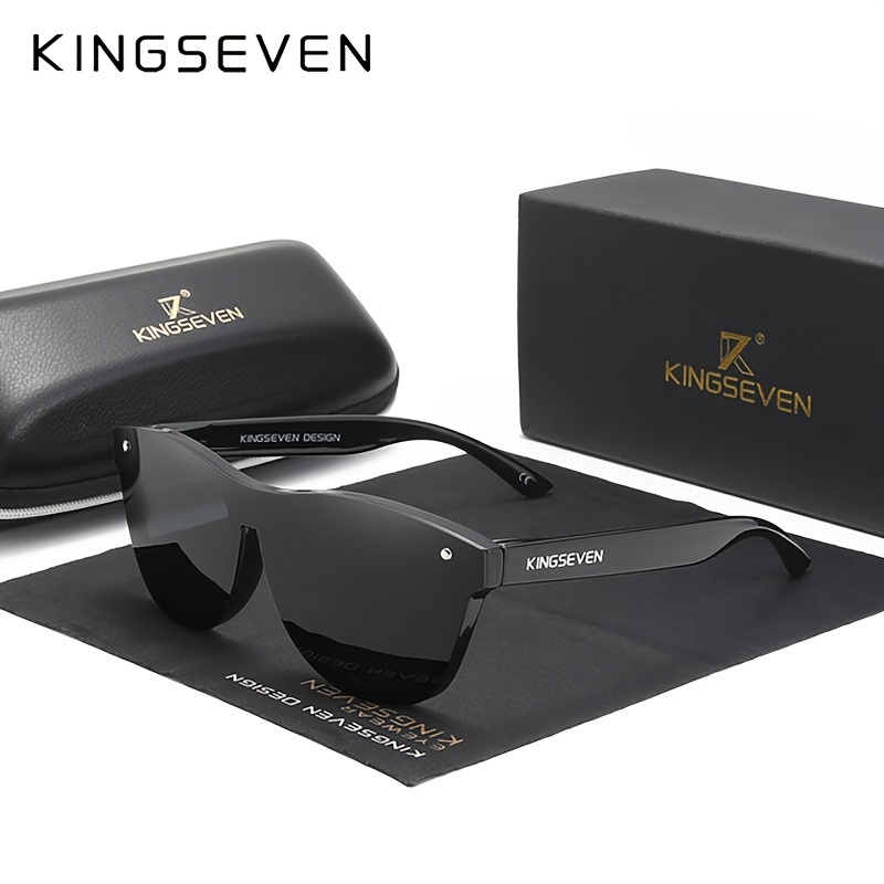 

Kingseven New Brand Design Women's Glasses Tr90 Polarized Fashion Glasses For Men Retro Glasses