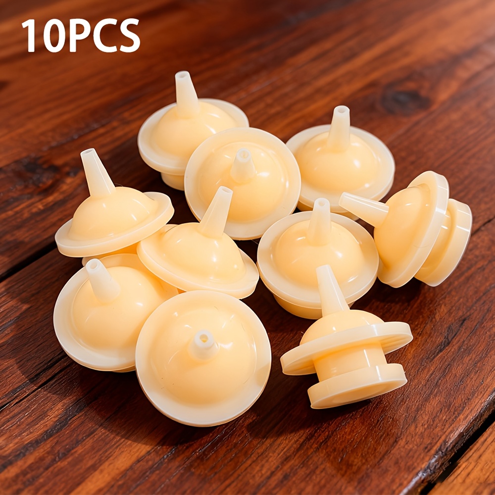 Image of 10pcs Silicone For Newborn Pets - Durable, Easy To Clean, Reusable, Ideal For Feeding, Watering, And Medication, Compatible With Small Dogs, Cats, Rabbits