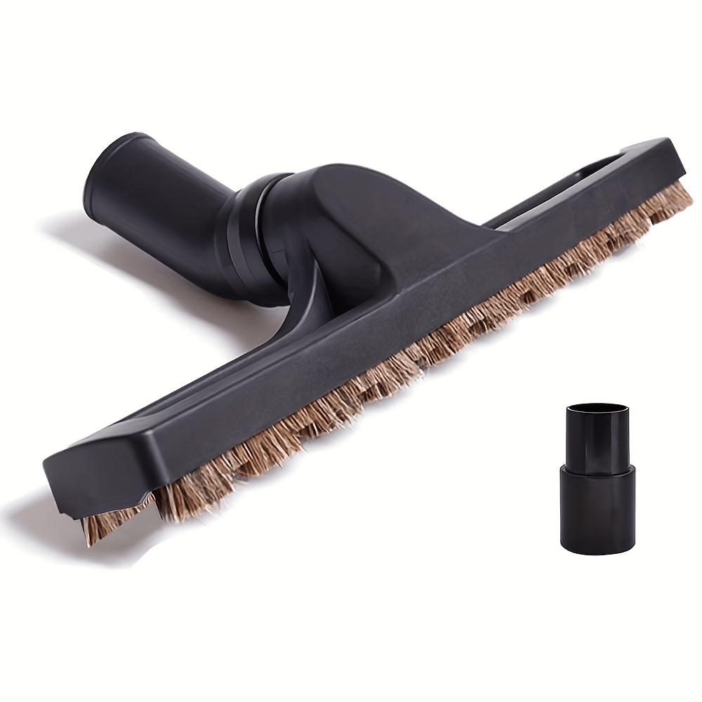 TEMU 2 stuks Stofzuiger Borstelkop, 12-inch Breed 360-Graden Roterende Kop, 1 1/4-inch (32mm) Paardenhaar Borstelharen, Vervangbaar voor Bissell