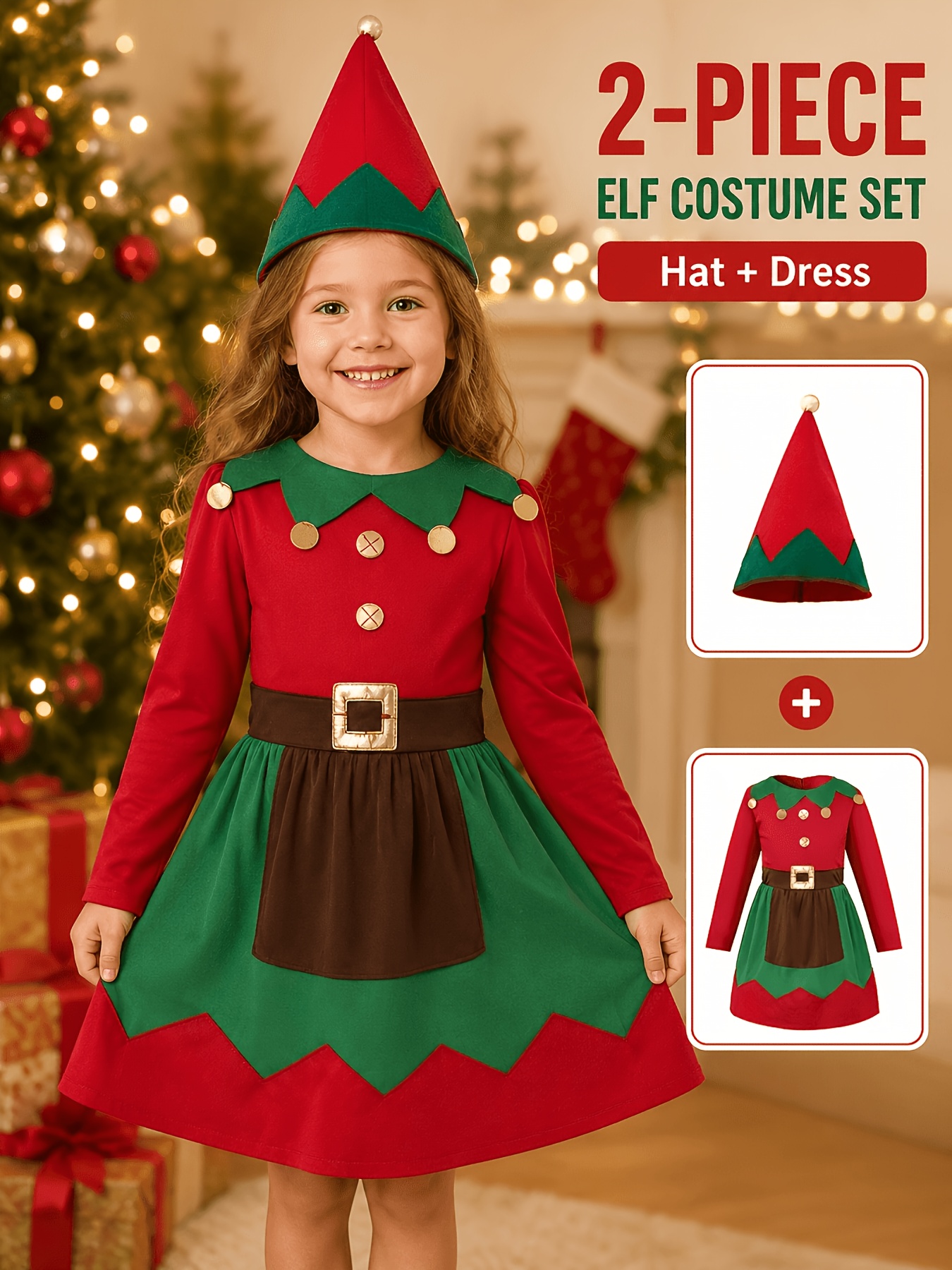 elf dress for christmas Women's Holiday Elf Costume