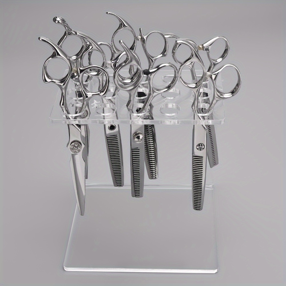 clear acrylic scissors holder barber hairdressing shears Temu