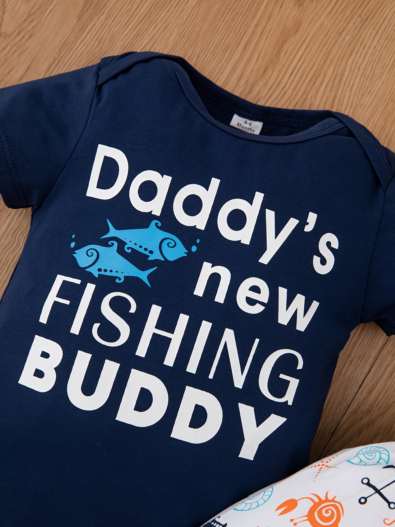 Daddy's Fishing Buddy Fishing Shirt for Kids Toddler 