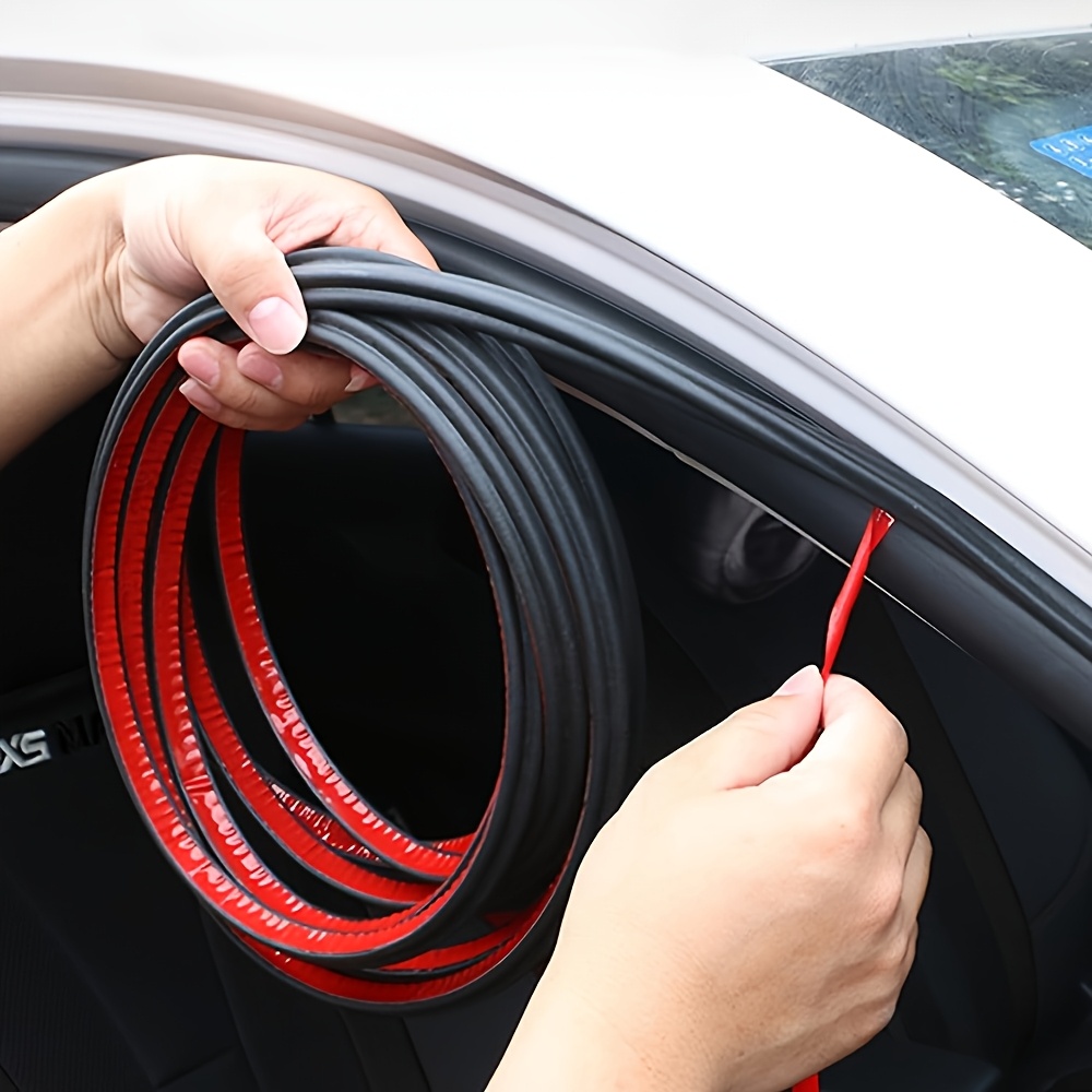 1 vnt., Įvairių dydžio dvigubo sluoksnis automobiliniame durys sandariklio juostelė – išlaiko saloną švaria ir patvari aukštoms temperatūroms | Saviliplakanti garso izoliacija visureigiui, sedano sunkveżimi RVS| raudona bei balta gumininę triukai ma žymintį transporta priemoniuose, ertmjuosčius ugdantiems, be siuvimo montavimas atspari karstumams medzaga svorinis isoliacijojamas langus tarpalais sukamasis varomieji
