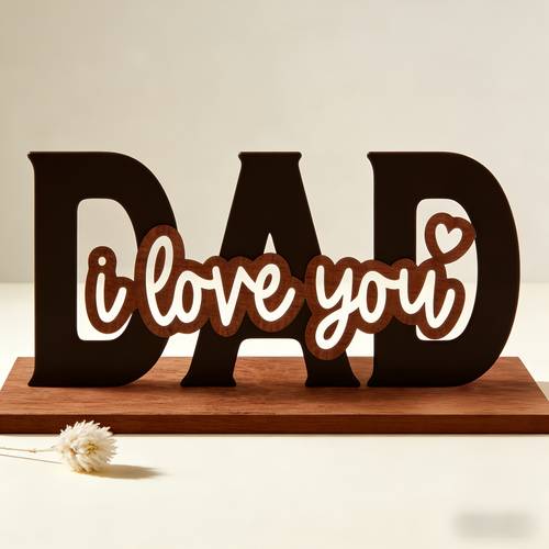 2d flat 2d wooden decorative ornaments collectibles wooden figurines decorative items desktop ornaments desktop ornaments printed with i love you valentines day gifts valentines day ornaments valentines day decorations