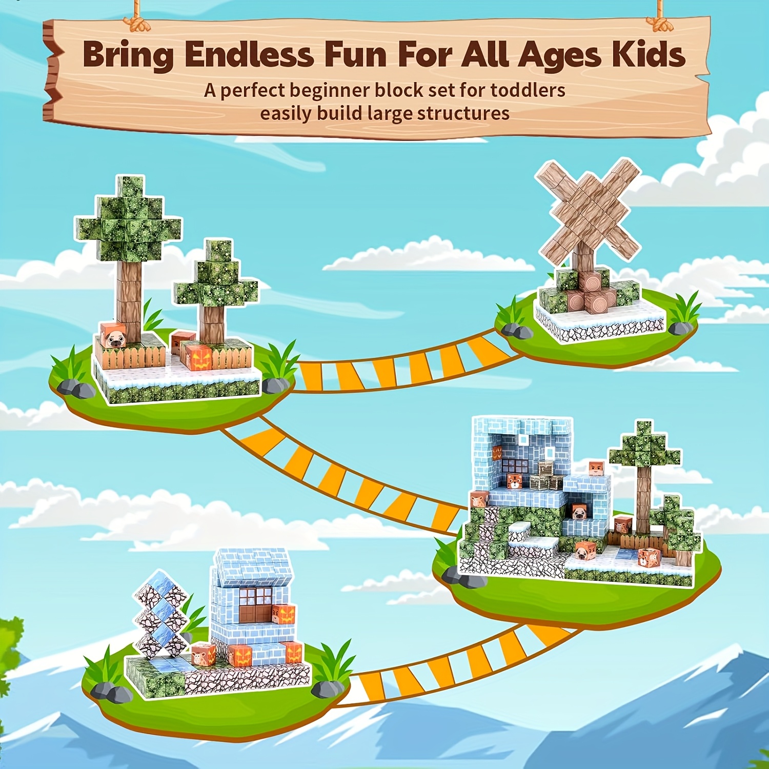 100pcs Magnetic Building Blocks Set - STEM Sensory Construction Toy for Youngsters, Green ABS Material, Perfect Birthday & Holiday Gift for Boys & Girls Ages 3-12