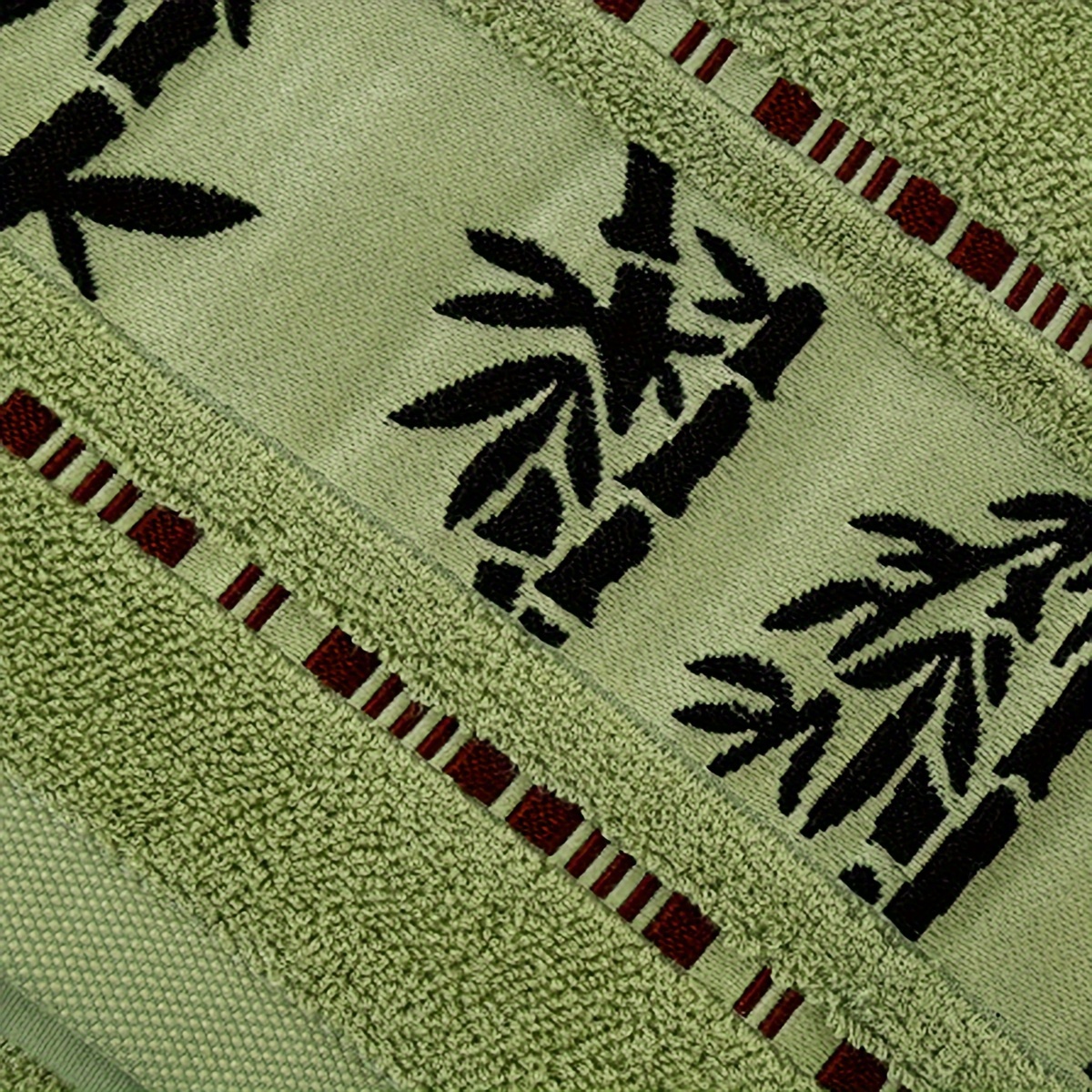 Ensemble de Serviettes de Bain en Fibre de Bambou 3pcs / Set de Serviettes Brodées en Bambou 3pcs, Absorbantes & Séchage Rapide, Super Douces et Légères Couleur Beige, pour Salle de Bain Maison, Fournitures Idéales 70*140cm/27.5*55.1in
