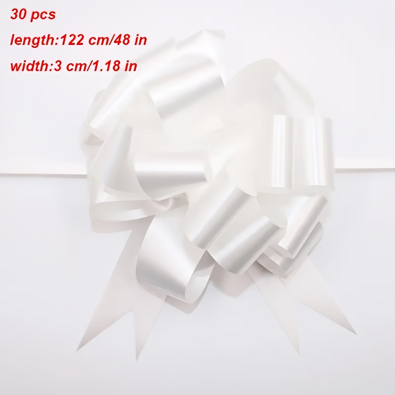 Image of 30pcs Large Bows, Suitable For Weddings, Receptions, Anniversaries, Presidents' Day, And Memorial Day - Perfect For Gift Wrapping And Party Decorations, Eid Decorations&halloween,school Christmas