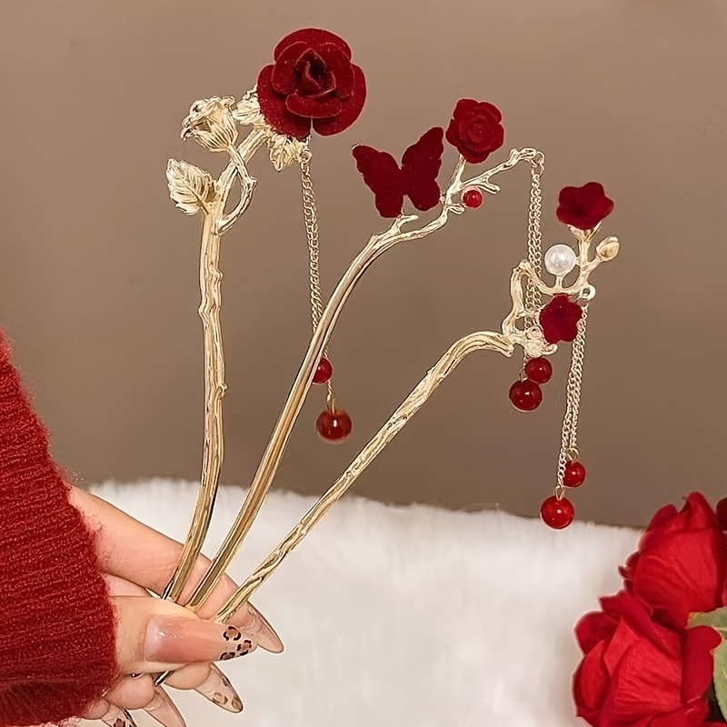 7pcs   series hairpins exquisite and fashionable elegant hair accessories suitable for daily life parties beautiful festivals gifts etc Product details 2