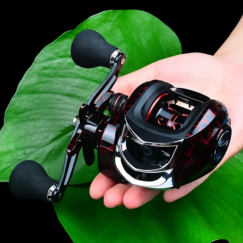 high speed 18 1bb bait wheel dual braking system     20   ergonomic grip stainless steel durable wheel suitable for carp and   fishing suitable for   saltwater and freshwater     small fishing reel handle fishing handle grips bait caster handles fishing reel accessory fishing power handle   sturdy construction professional  