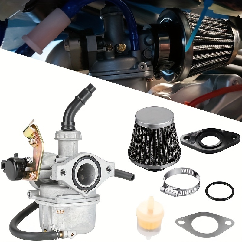 E-shop Karburator PZ19 Aluminium, mit Luftfilterkabel, für 50cc 70cc 90cc 110cc 125cc Geländefahrräder ATV Go-kart