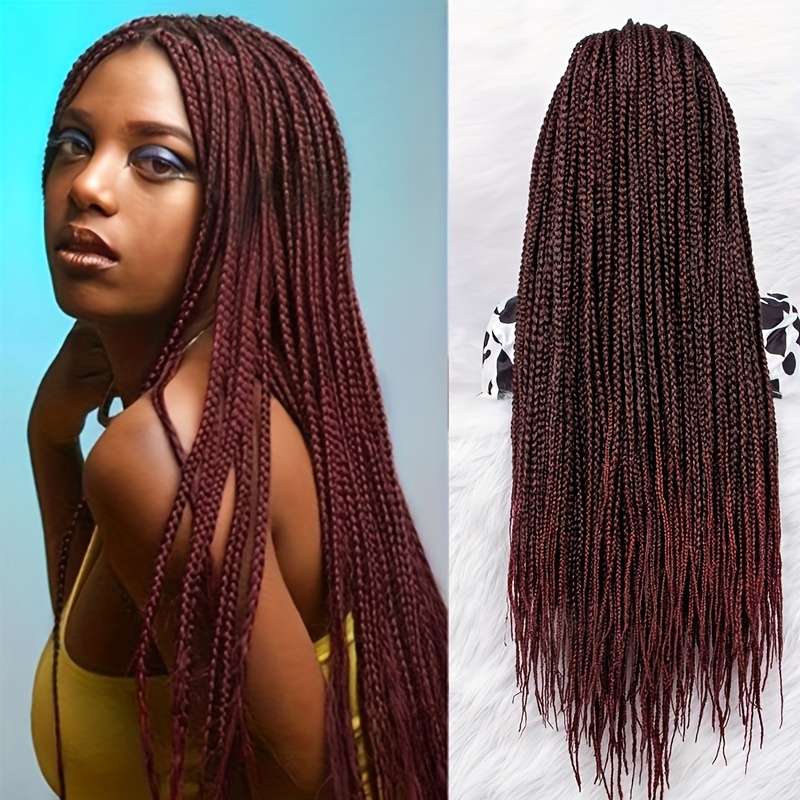 micro braid lace wig