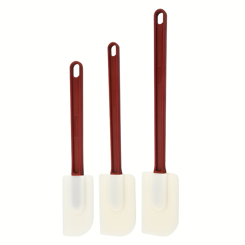commercial small medium large heat resistant silicone baking spatulas butter scraper and cream smoother with salad mixing tool for kitchen use silicone kitchen spatula large spatula for silicone spatula for large