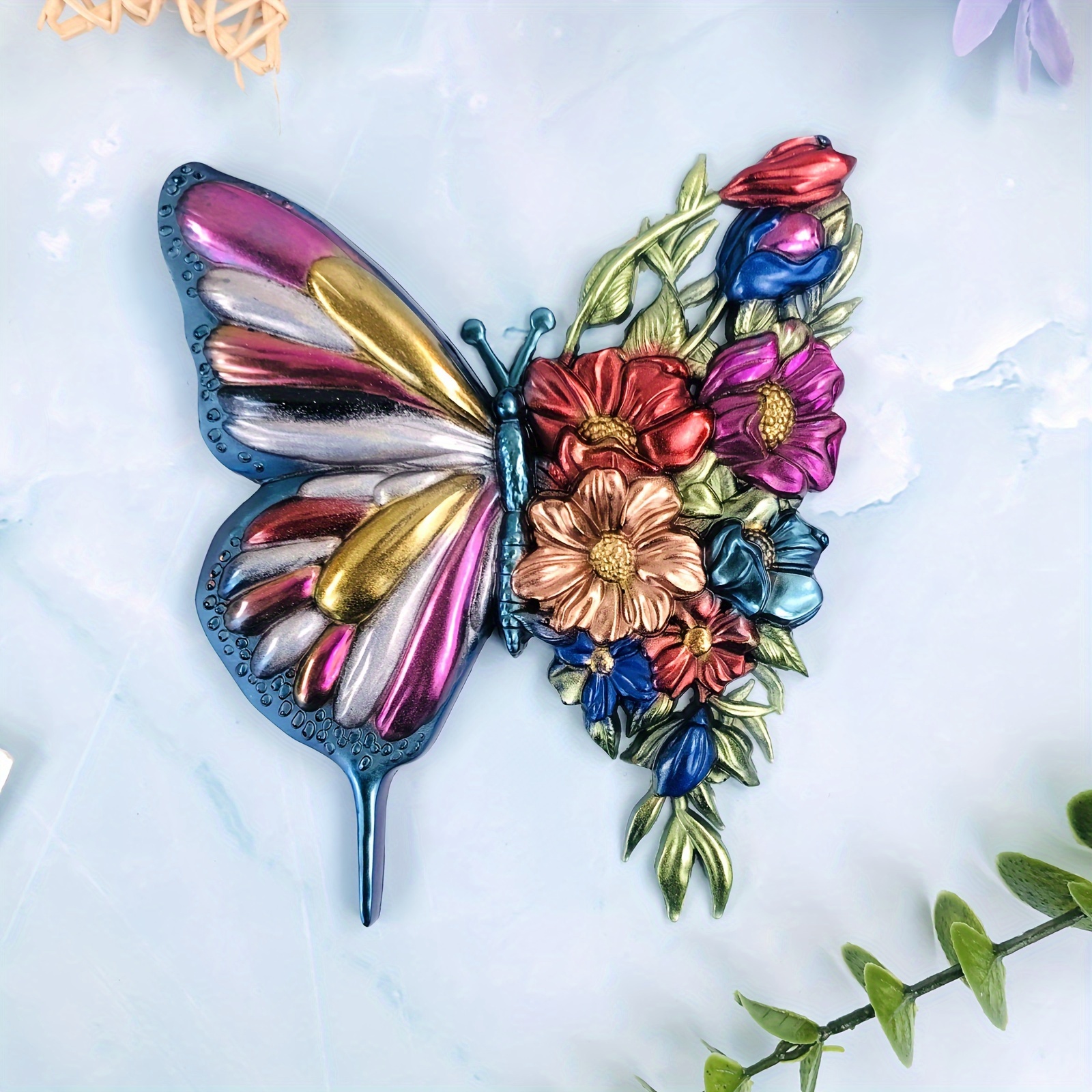 

Butterfly Silicone Mold For Diy Jewelry And Wall Decor - Versatile Plaster & Resin Casting Tool