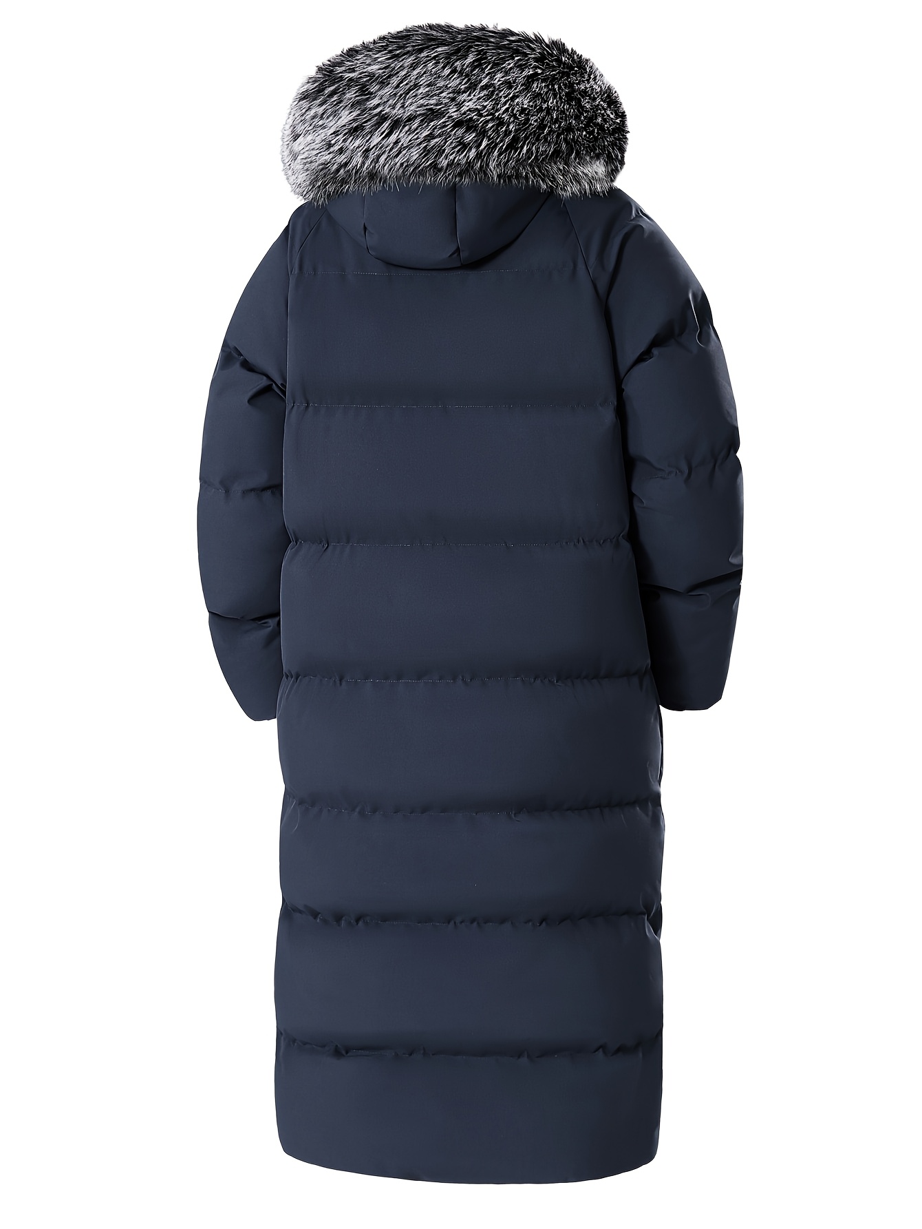 Men's Casual Winter Jacket with Hood and Collar