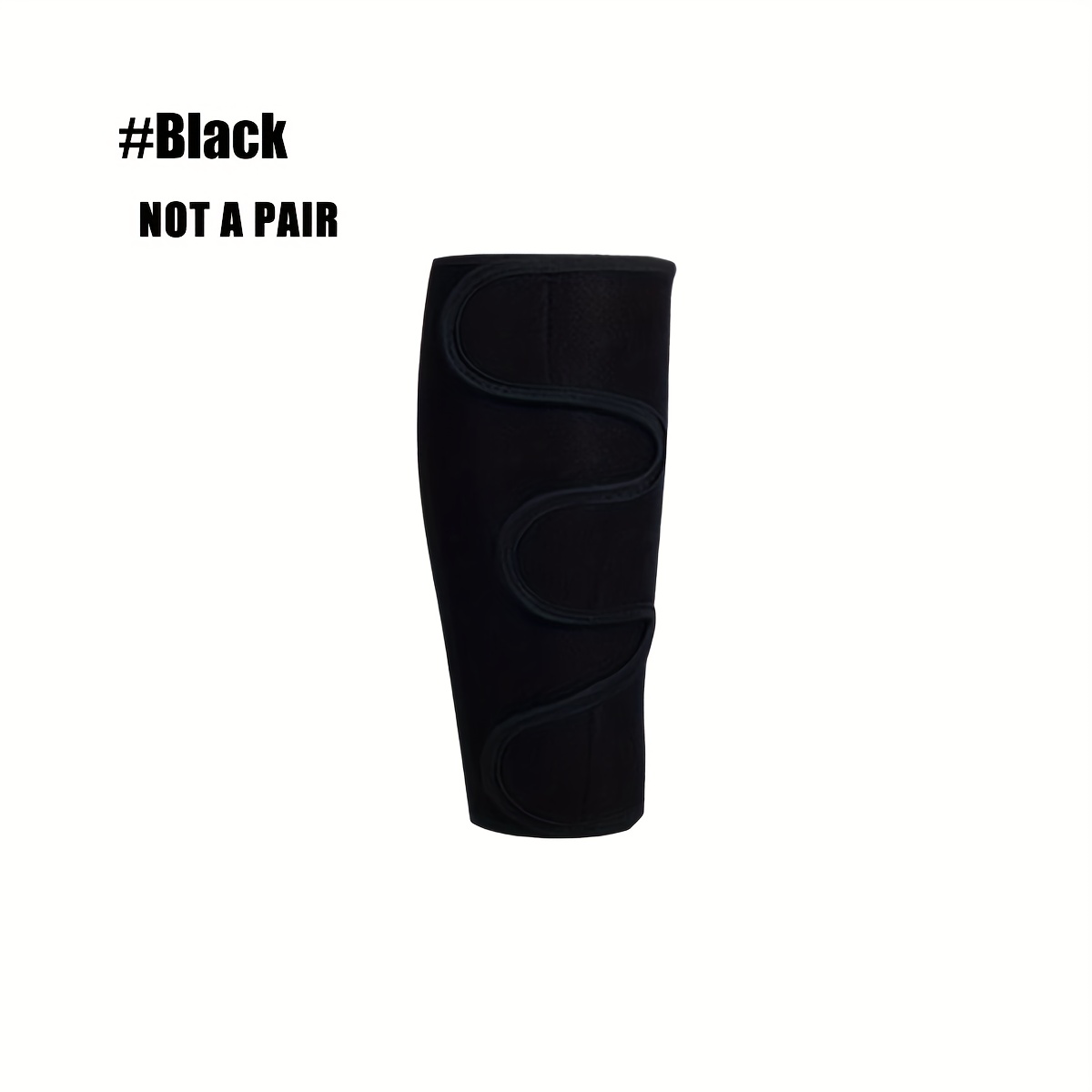 Image of 1pc, Adjustable Calf Support Strap, Shin Splints Compression Cover, Outdoor Men And Women Cycling Running Football Compression Leg Cover, Pressure Socks