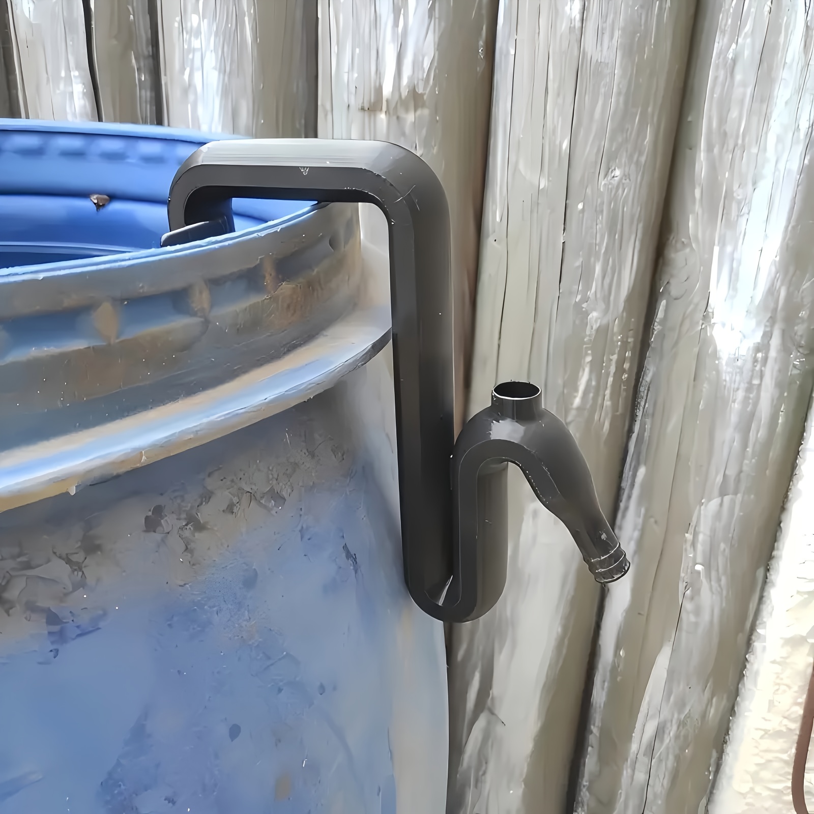 1pc Automatic Gravity Rainwater Overflow And Overflow Pipe System with Float Valve - Heavy-Duty Plastic Construction, Easy Automatic Drainage And Filling, Suitable for Aquariums, Swimming Pools, Water Tanks, Labor-Saving, Durable