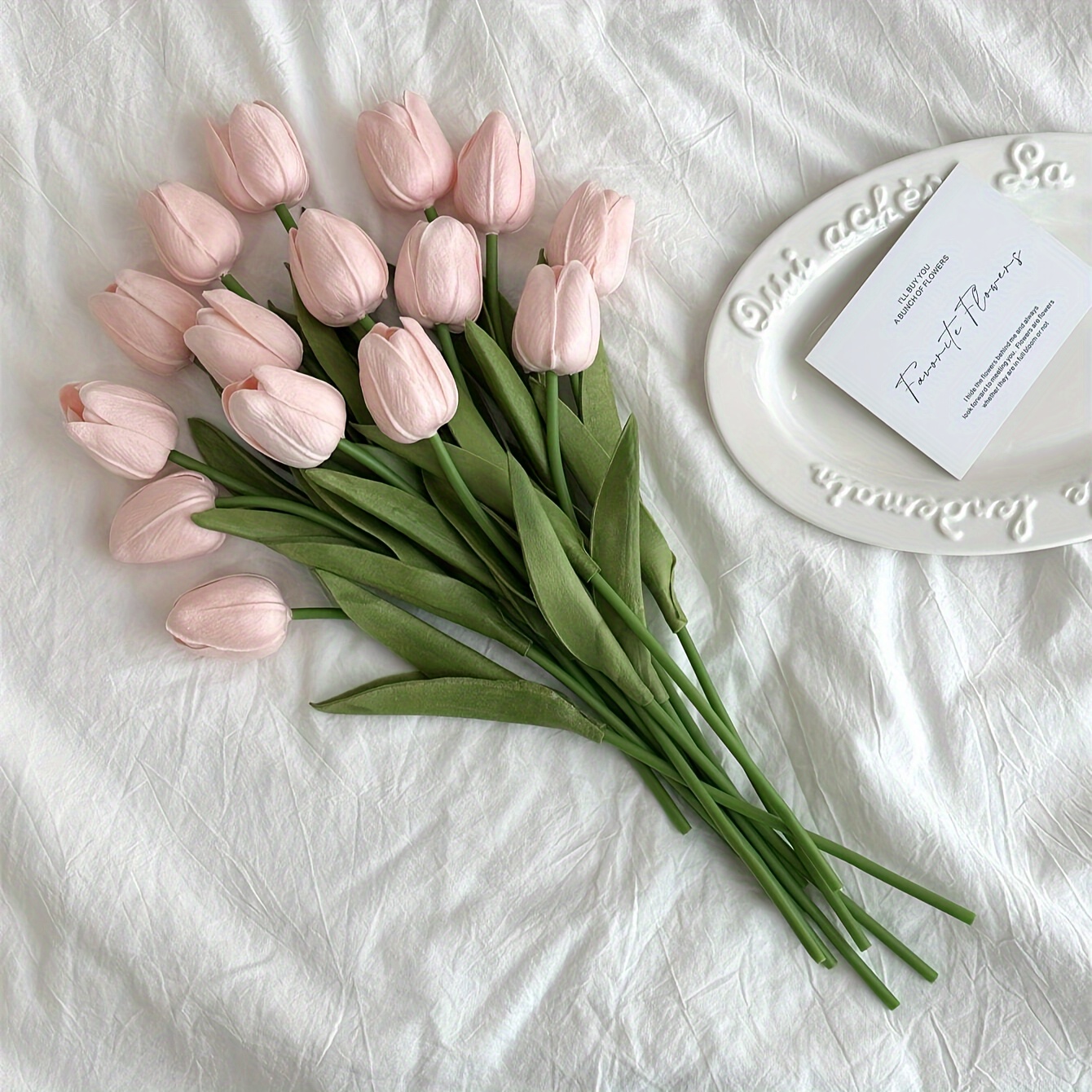 3 stück realistische tulpen kunstblumen künstliche pflanzen