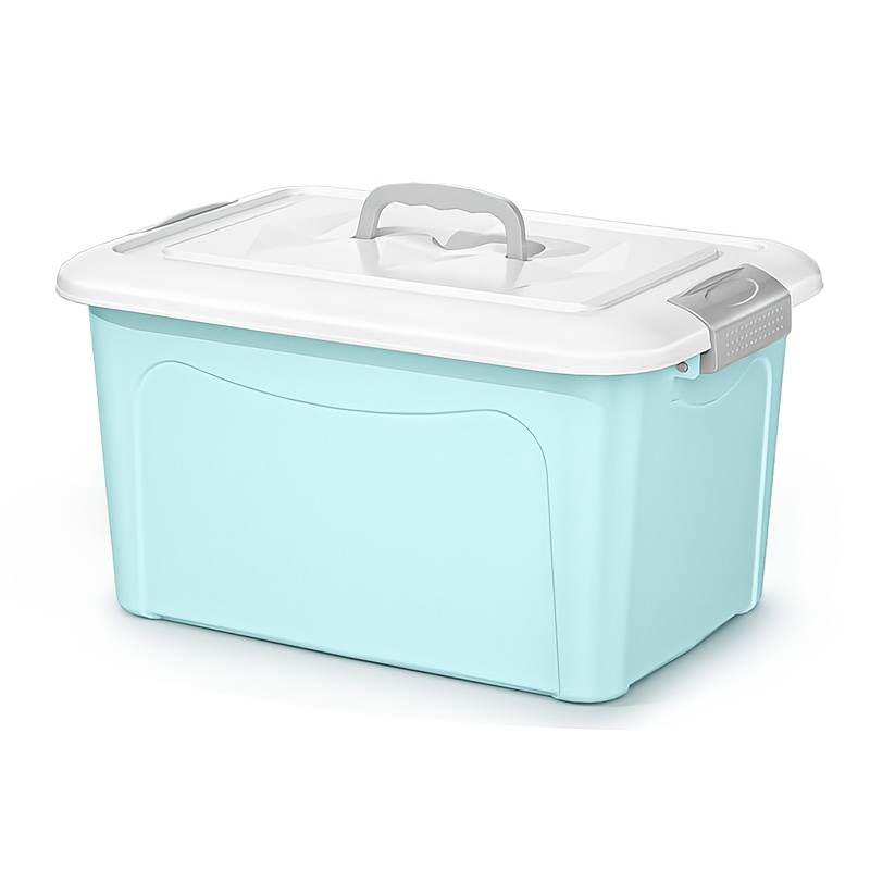plastic storage box contemporary style multipurpose use   closure under bed storage Product details 1
