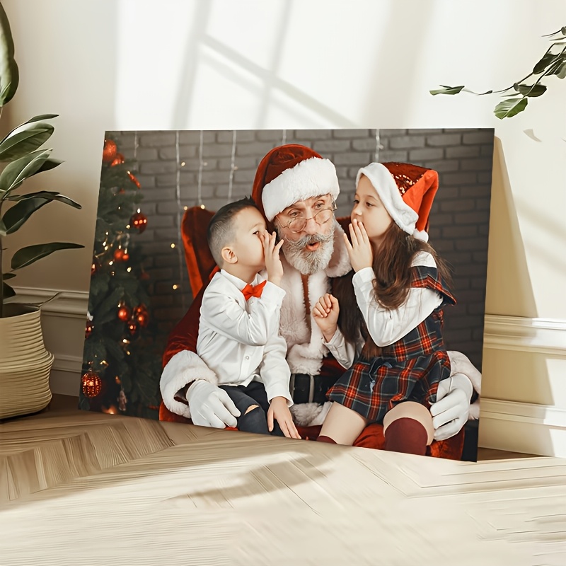 Custom Baby Photo Canvas Print - Frameless Wall Art