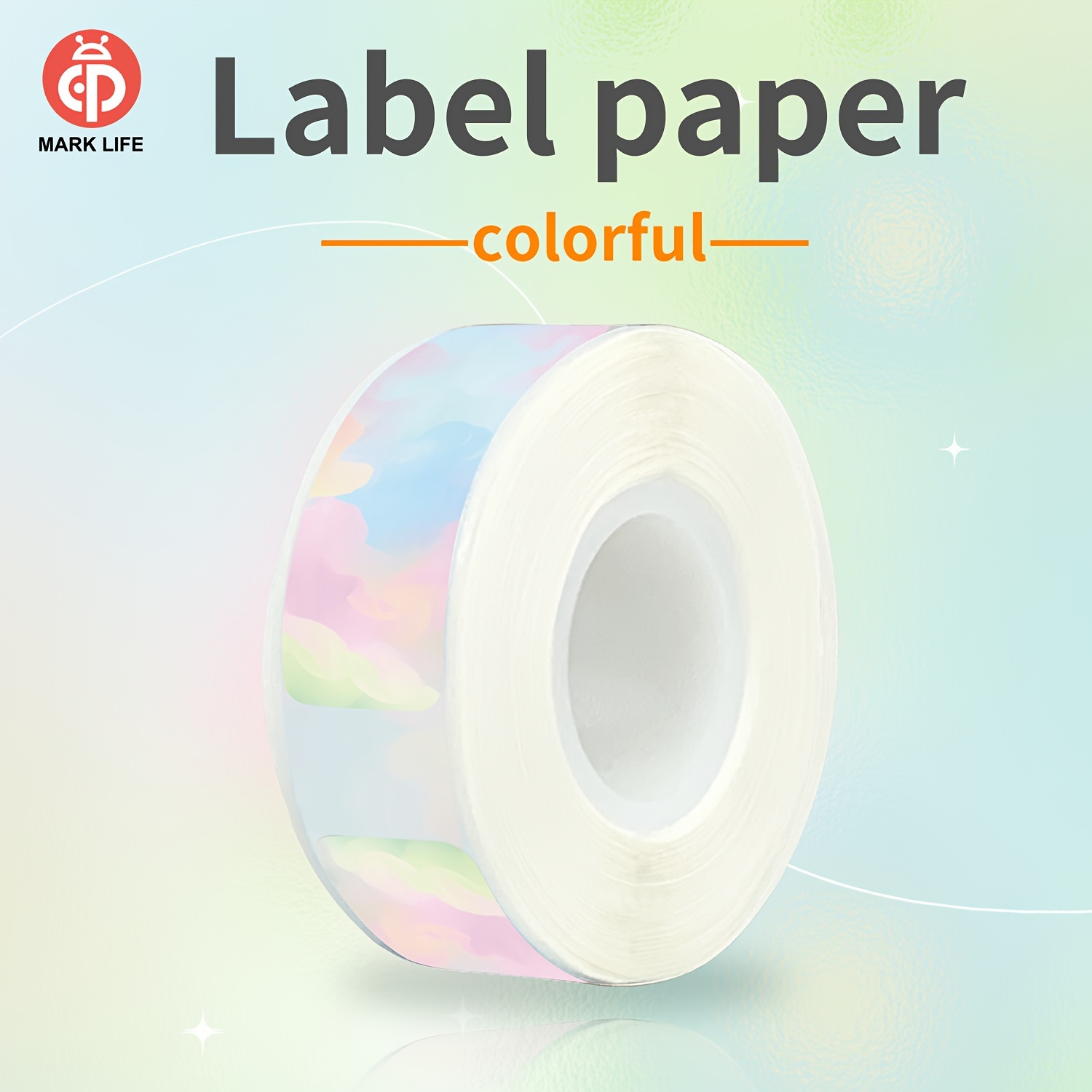 

150 Labels/roll, Color Label Printer Paper With Adhesive Base, Long-lasting Waterproof Sticker, Black Printing, 0.47 "x 1.57" (1.2cm X 4cm), Oil Resistant, Tear Resistant, Suitable For P11p12p15p50m1
