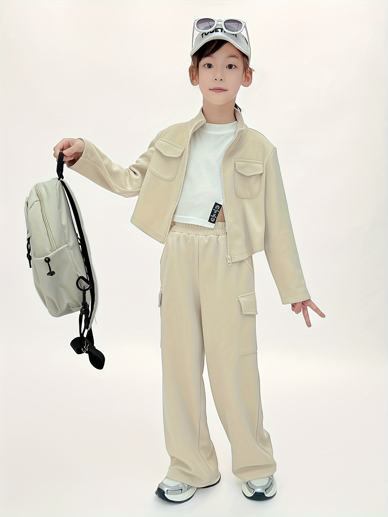 teenage girl zipper sports suit girls 13 16 years old tight Temu